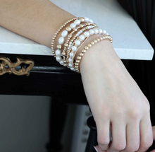 Load image into Gallery viewer, Bracelets In Ivory Pearl