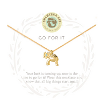 Load image into Gallery viewer, Sea La Vie Necklace 18“ Go For It/Elephant