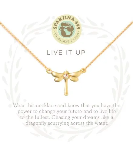 Sea La Vie Necklace 18” Live it Up/Dragonfly