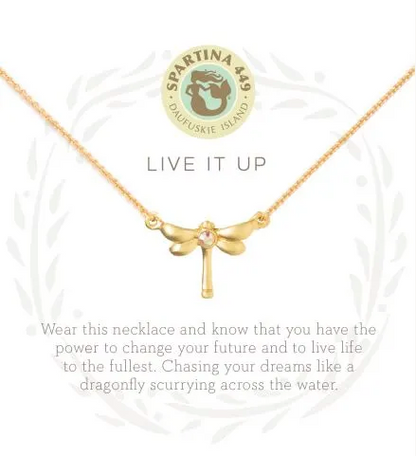 Sea La Vie Necklace 18” Live it Up/Dragonfly