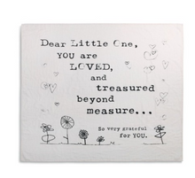 Load image into Gallery viewer, Love Letter Swaddle- Dear Little One