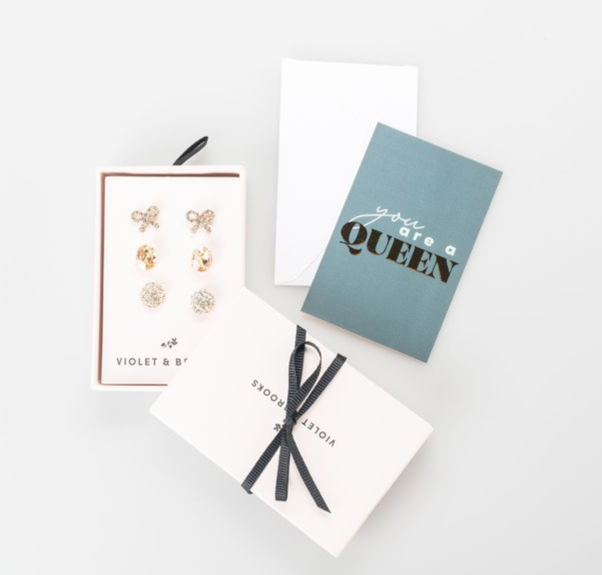 Aimee Earring Gift Trio - Bow