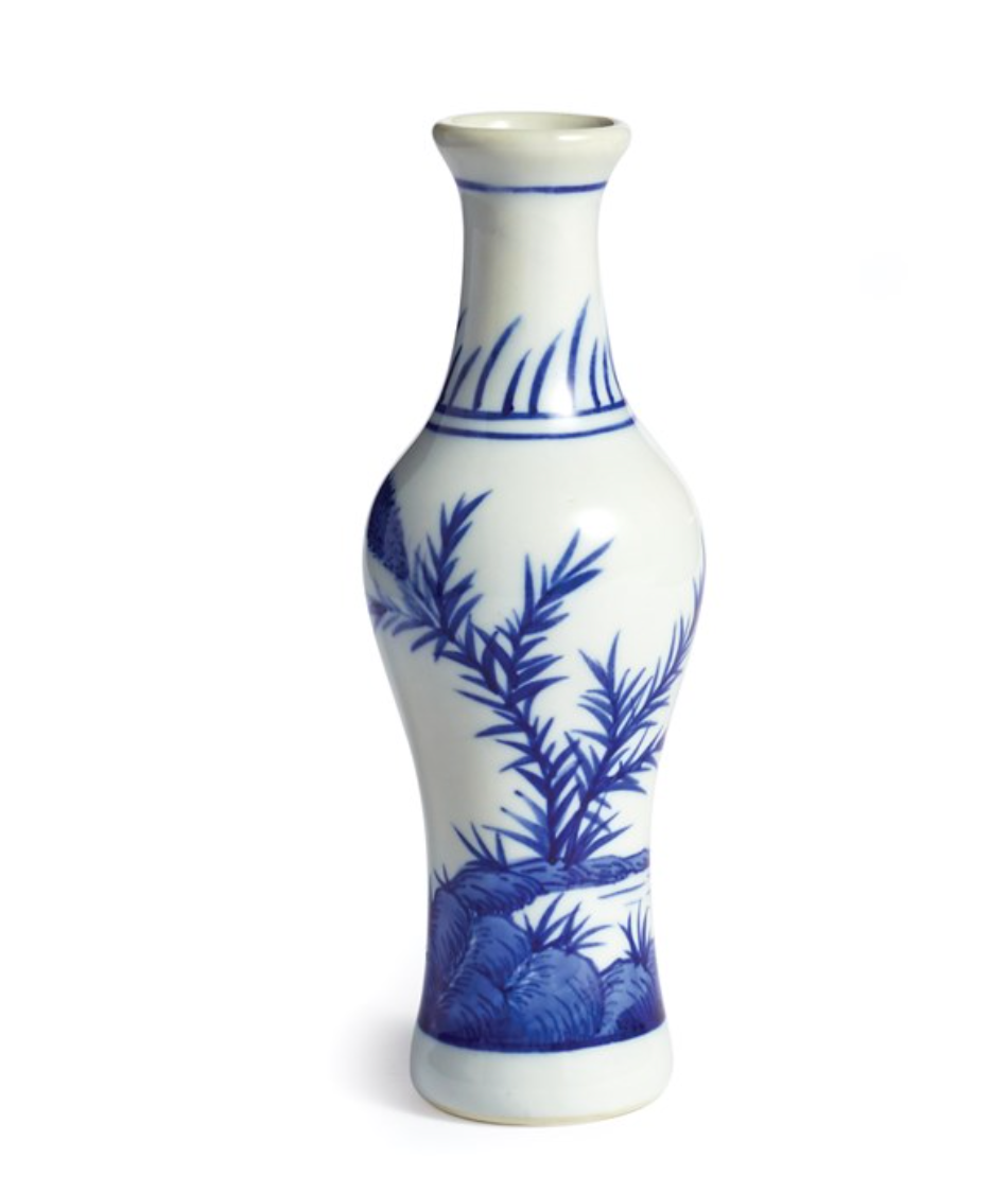 Barclay Butera Dynasty Song Vase 7.25