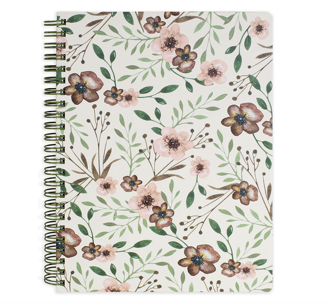 Mini Notebook, Woodland Floral