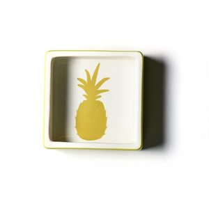 Pineapple Square Trinket Bowl Limon