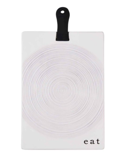 Rectangle Swirl Board w handle