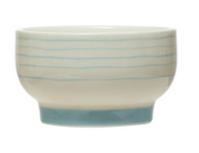 Load image into Gallery viewer, Hand-Painted Stoneware Bowl