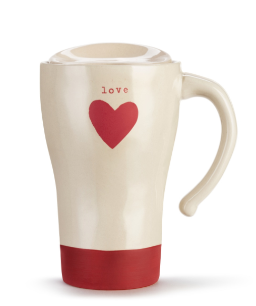 Love Heart Travel Mug