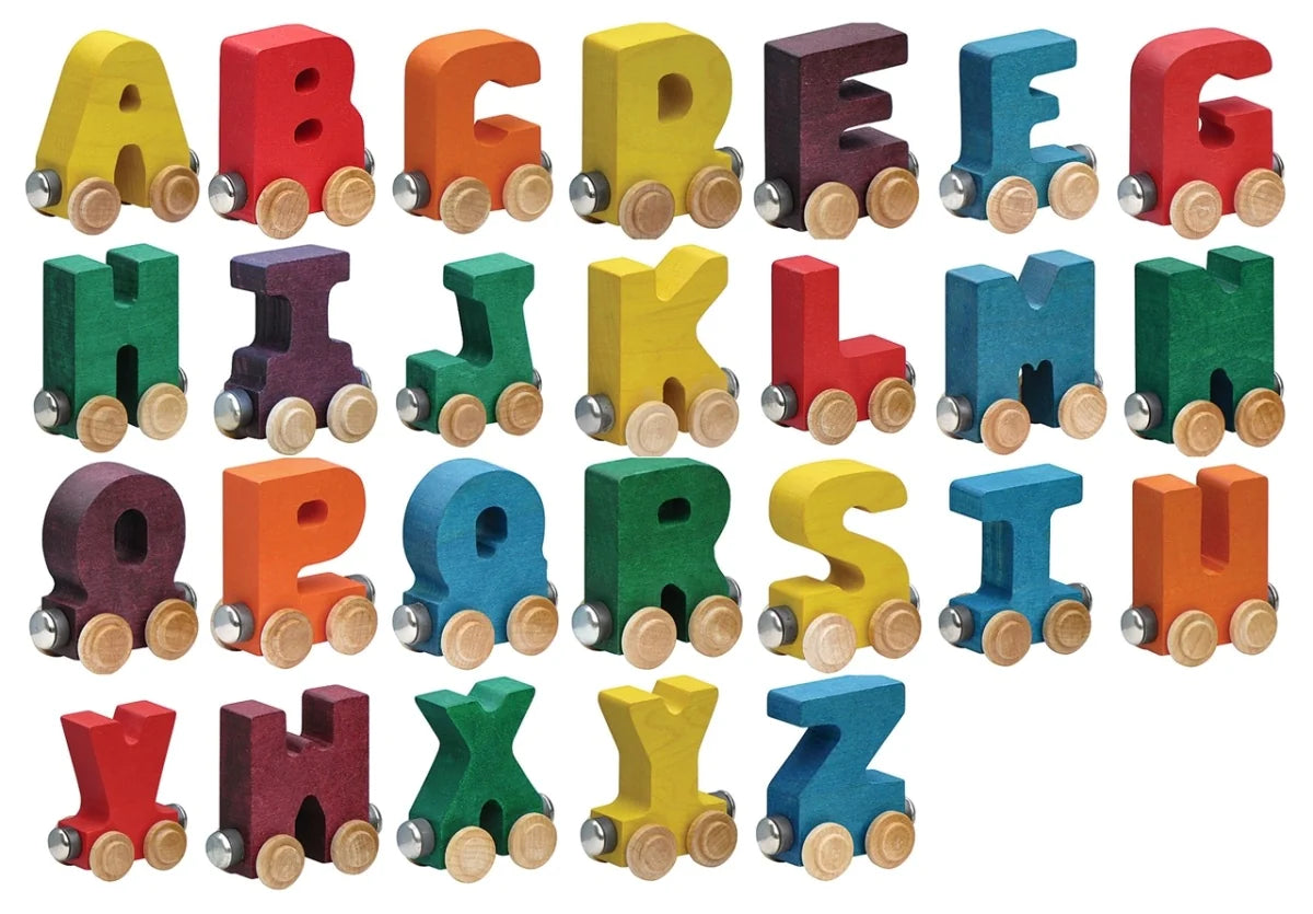 Name Train Letters - Purple