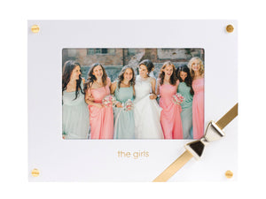 The Girls Wedding Sentiment Frame
