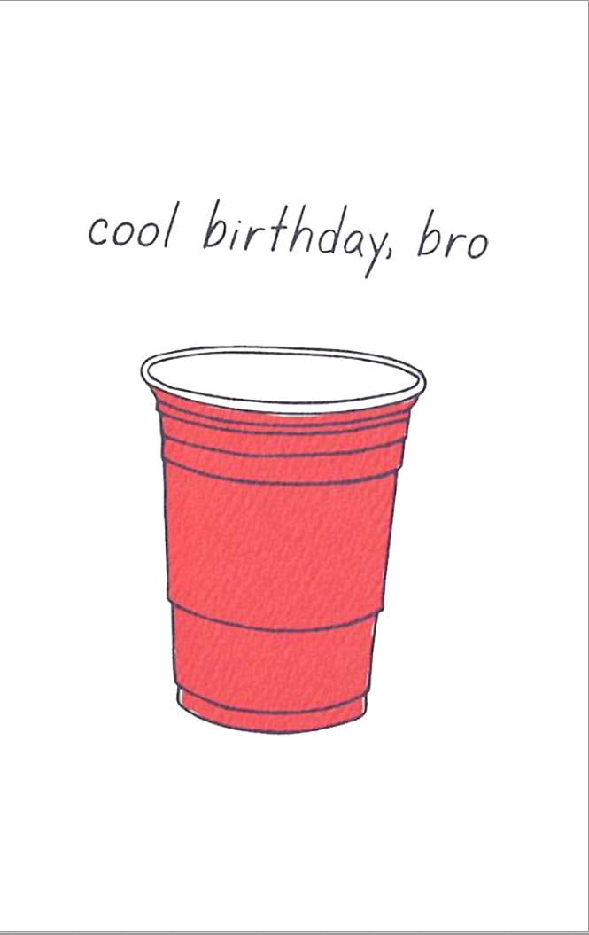 Cool Birthday Bro - Birthday Card