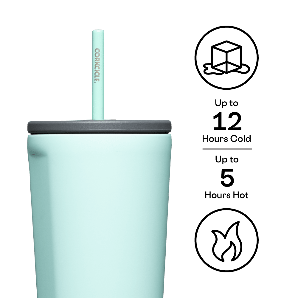 Cold Cup - Sun-Soaked Teal (24oz)