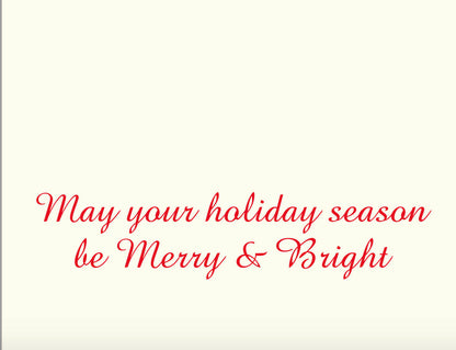 Merry - Holiday Card