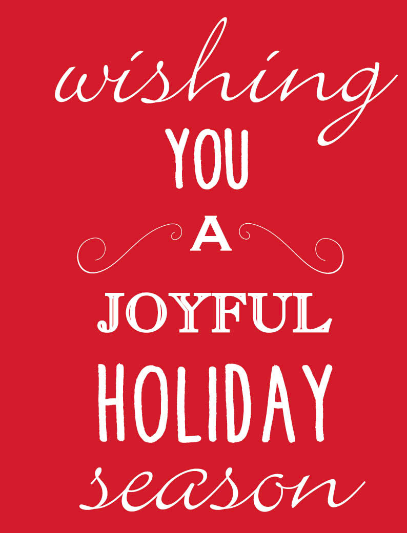 Joyful Holiday - Celebration Card