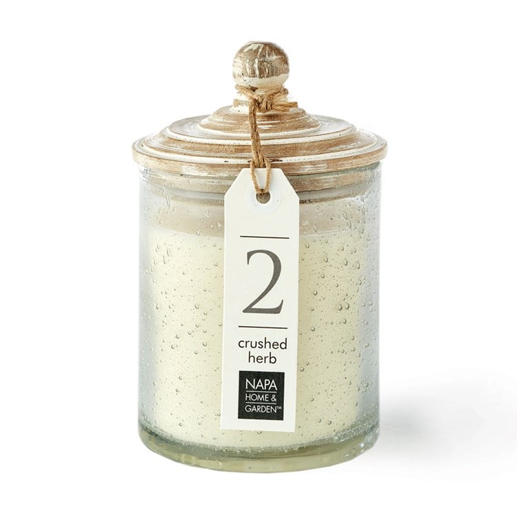 GRAY OAK SOY WAX CANDLE, #2 CRUSHED HERB