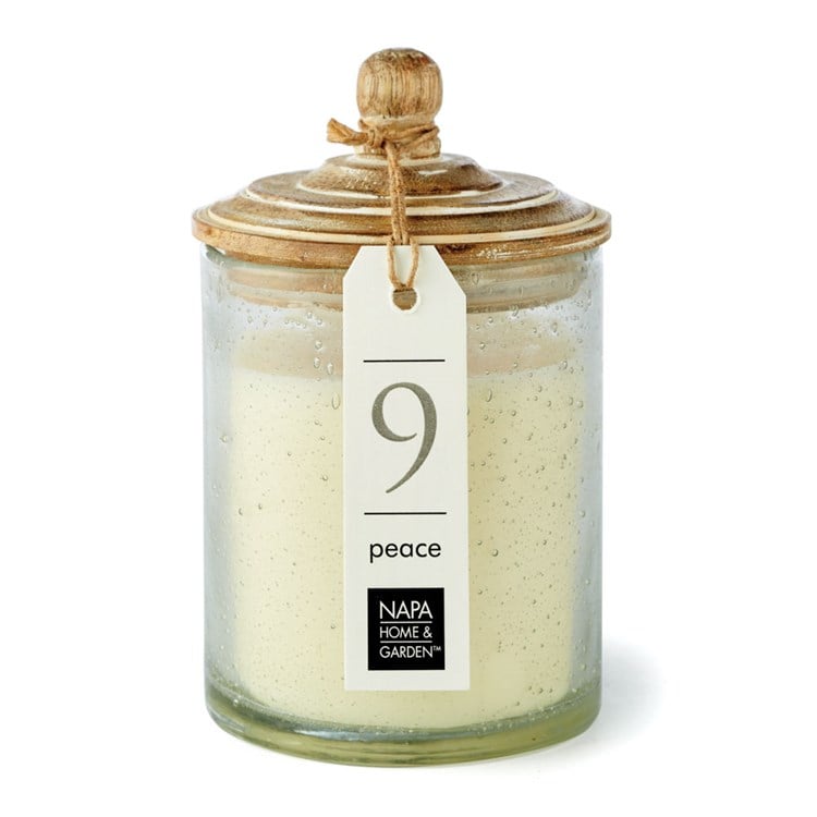 GRAY OAK SOY WAX CANDLE, #9 PEACE