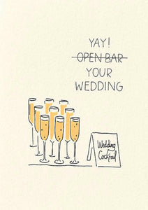 Yay! Your Wedding! - Wedding Card
